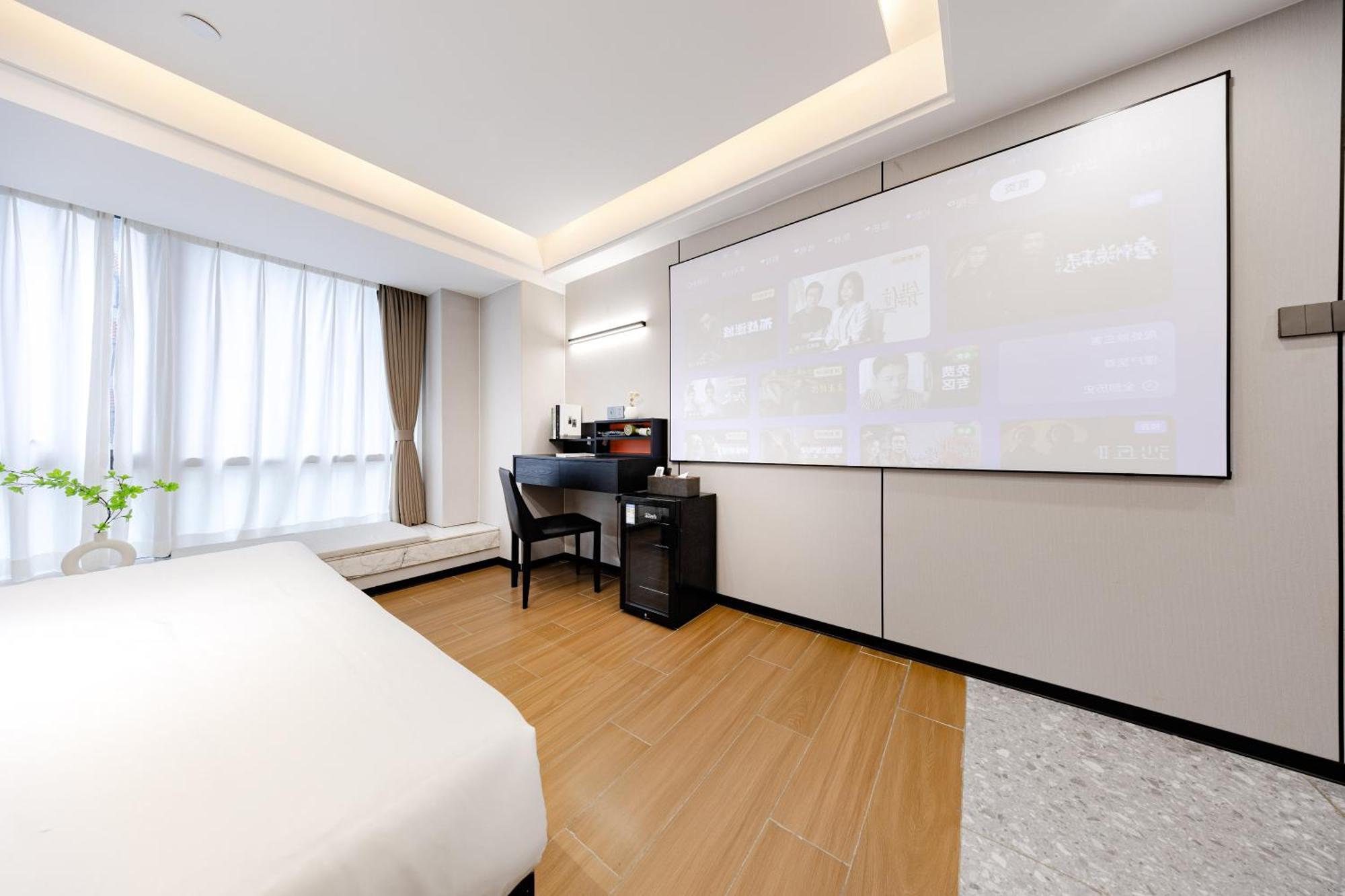 Yu Manju High-Floor Huge-Screen Audiovisual Hotel-Guangzhou Tower Zhujiang New Town Sports West Road Branch Eksteriør billede