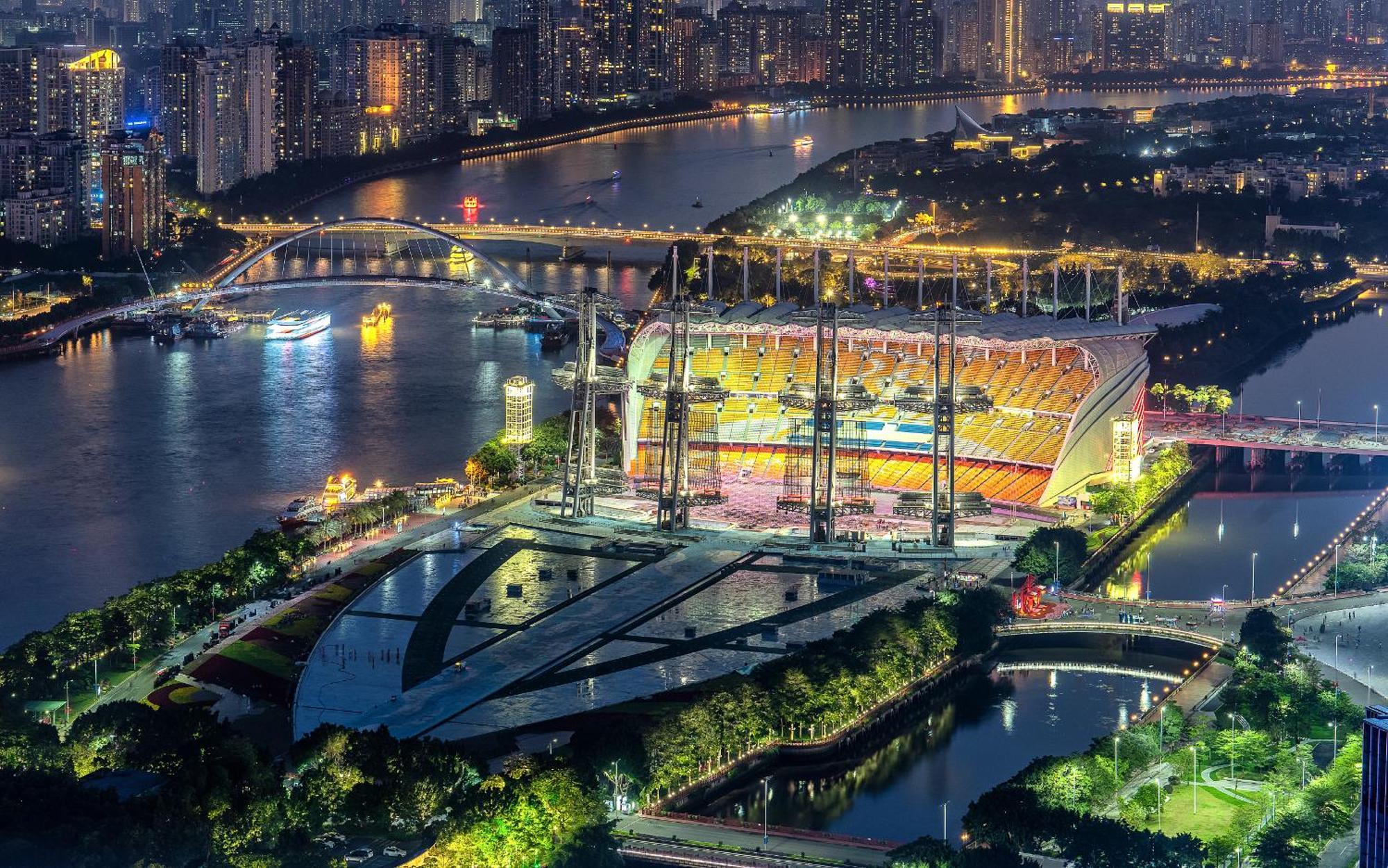 Yu Manju High-Floor Huge-Screen Audiovisual Hotel-Guangzhou Tower Zhujiang New Town Sports West Road Branch Eksteriør billede