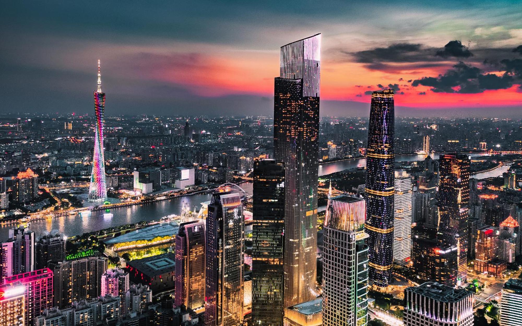 Yu Manju High-Floor Huge-Screen Audiovisual Hotel-Guangzhou Tower Zhujiang New Town Sports West Road Branch Eksteriør billede