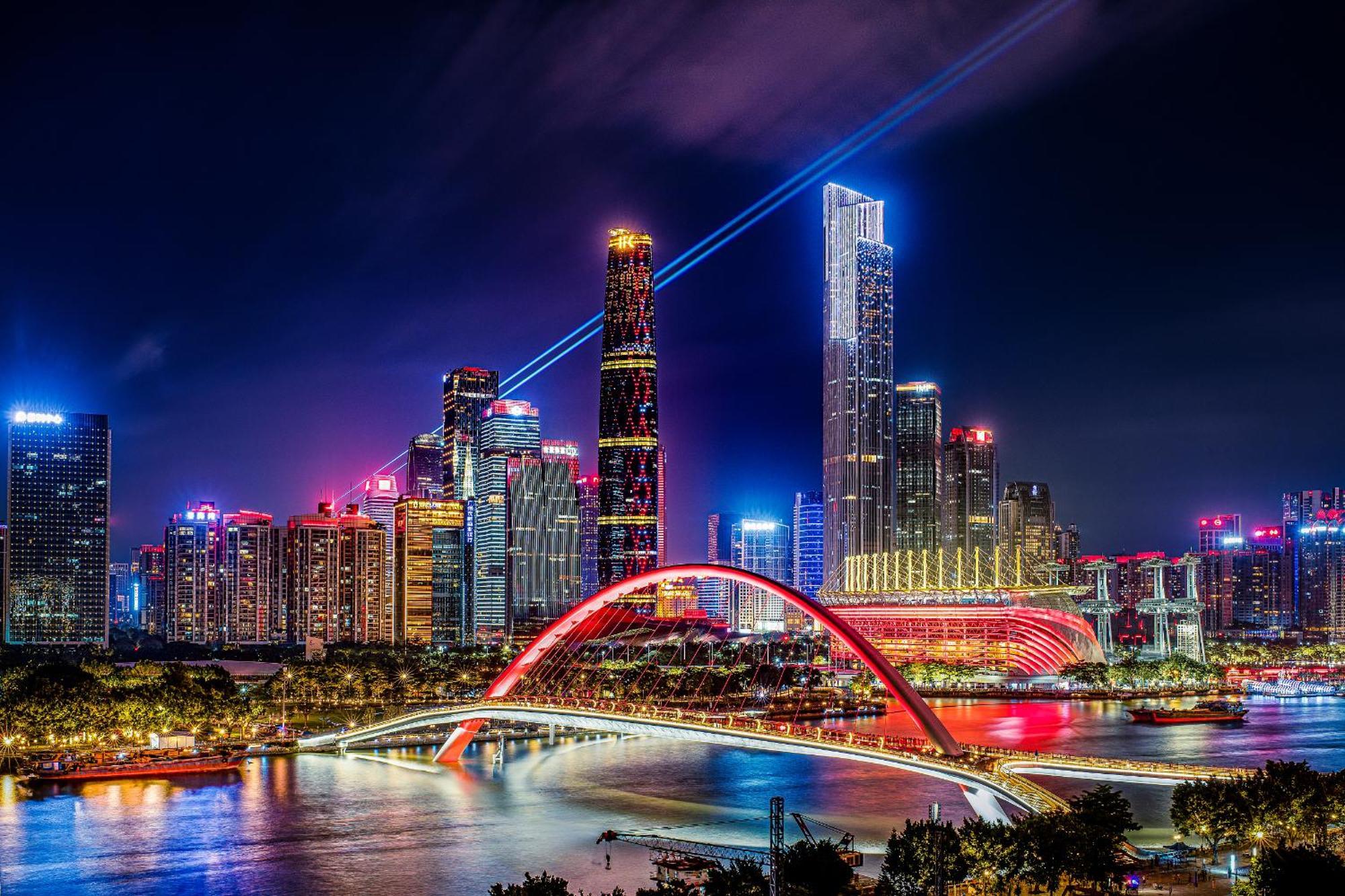 Yu Manju High-Floor Huge-Screen Audiovisual Hotel-Guangzhou Tower Zhujiang New Town Sports West Road Branch Eksteriør billede